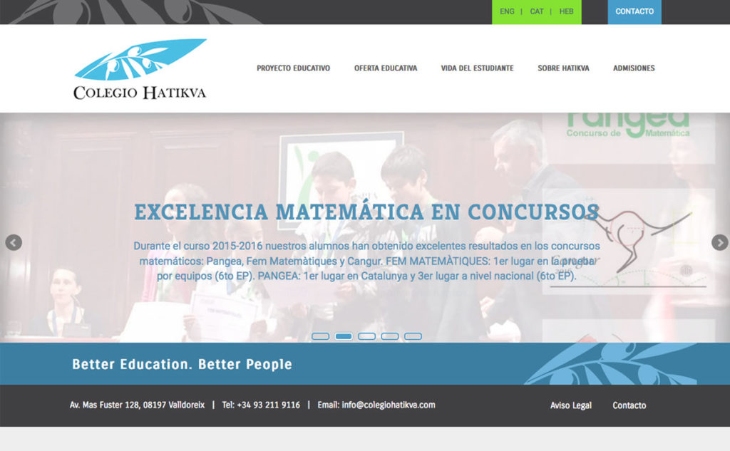 Web: Colegio Hatikva