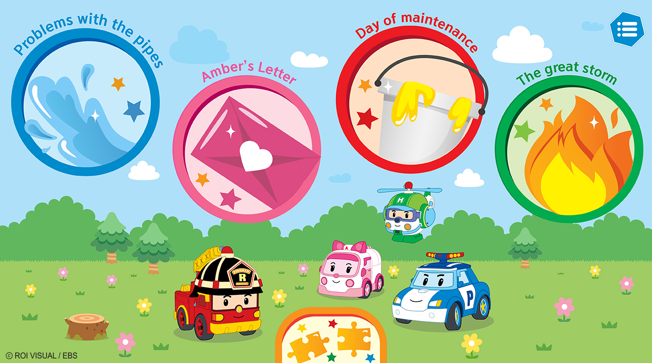 Robocar Poli Screen App